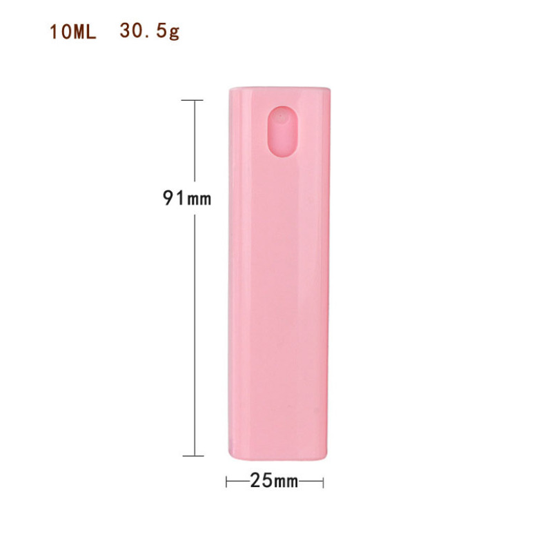 Wholesale Empty Portable Mini Drawer Type pink clear Refillable Glass Travel 10ml Perfume Spray Bottles