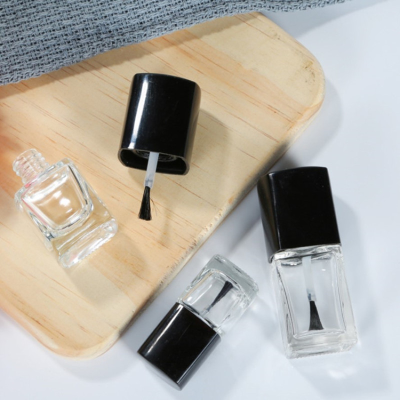 7.5ml Square Empty Nail Gel Polish Bottle for Nail Polish Oil Use