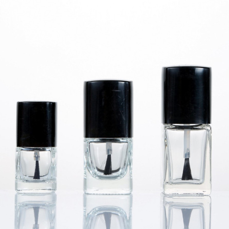 7.5ml Square Empty Nail Gel Polish Bottle for Nail Polish Oil Use