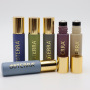 Customized 10 ml Morandi Color Roller on the Top Bottles With Golden Cap for Essential Oil