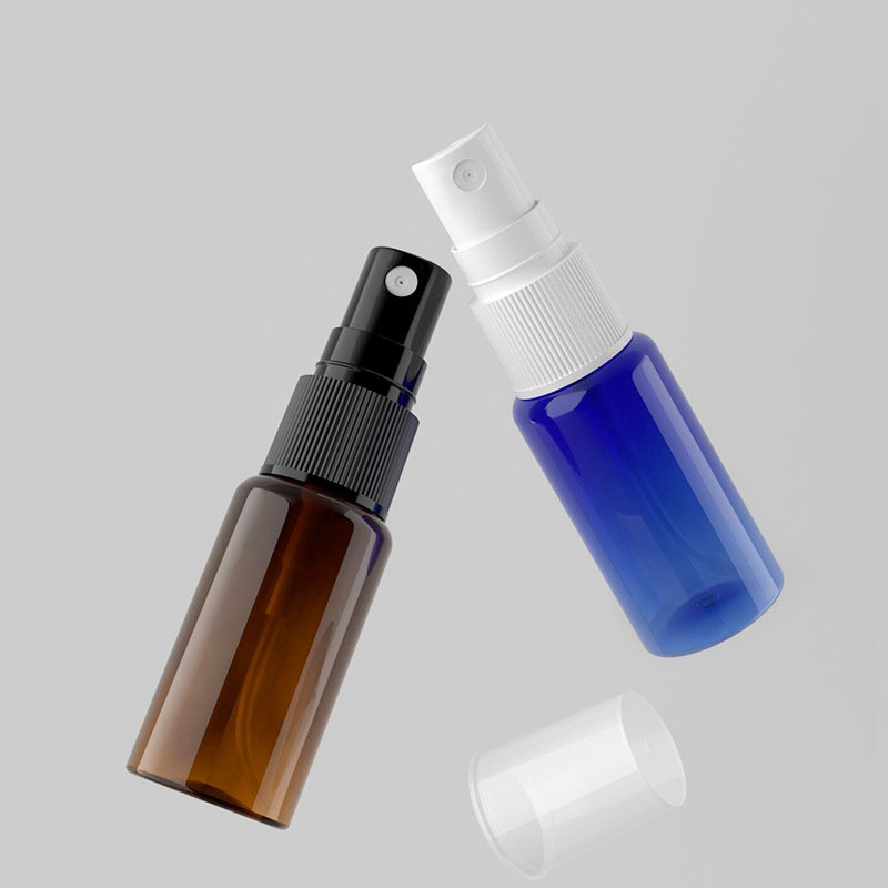 Portable PET Plastic Empty Cosmetic Skincare Lotion Dispenser Container 15ml Mini Cute Serum Toner Spray Bottles