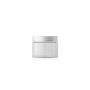 8oz PET Transparent Plastic Jar with Aluminum Screw Cap Empty Jars for Creams 250 ml Round Cream Jar