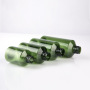 50ml 100ml Dark Green Plastic  Lotion Bottles Oblique Shoulder Black Alumina Cover Empty Bottles for Lotion Toner Water Bottle
