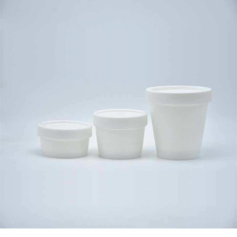In Stock Cosmetic Cream Cheap Plastic Jars 200ml PP Recyclable Material for Wholesales in Stock Cosmetic Cream Cheap Plastic Jar