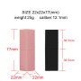 Wholesale square Shape Packaging Cosmetic pink Matte Lip Gloss Tube Empty Lipstick Tube Container