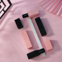 Wholesale square Shape Packaging Cosmetic pink Matte Lip Gloss Tube Empty Lipstick Tube Container