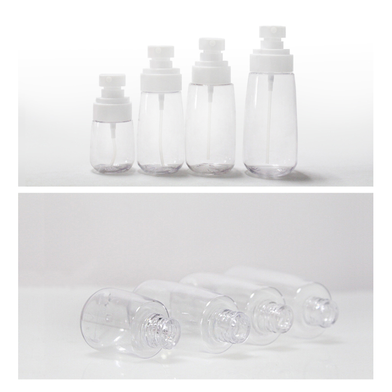 Empty 30ml 60ml 80ml 100ml Cosmetic Plastic Spray Bottle for Lotion