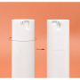 Hot Sale Cosmetic Bottle Set 30g 50g Airless Pump Bottle Skincare Packaging with Black White Cream Jar for Serum