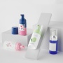Sunshine Hot Sell Luxury Body Lotion Bottle 100 ml Body Lotion Bottle Foam PET Plastic Cosmetic Emulsion Bottle