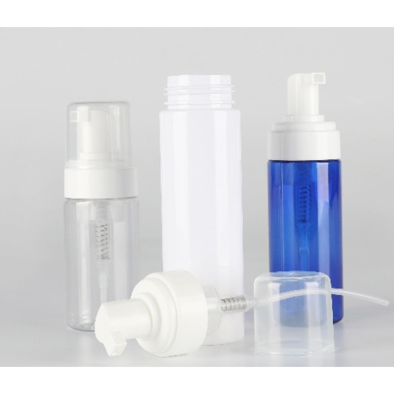 Sunshine Hot Sell Luxury Body Lotion Bottle 100 ml Body Lotion Bottle Foam PET Plastic Cosmetic Emulsion Bottle