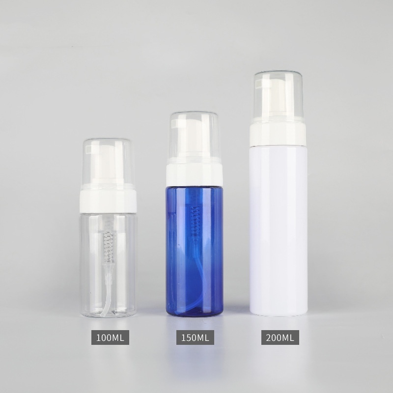 Sunshine Hot Sell Luxury Body Lotion Bottle 100 ml Body Lotion Bottle Foam PET Plastic Cosmetic Emulsion Bottle
