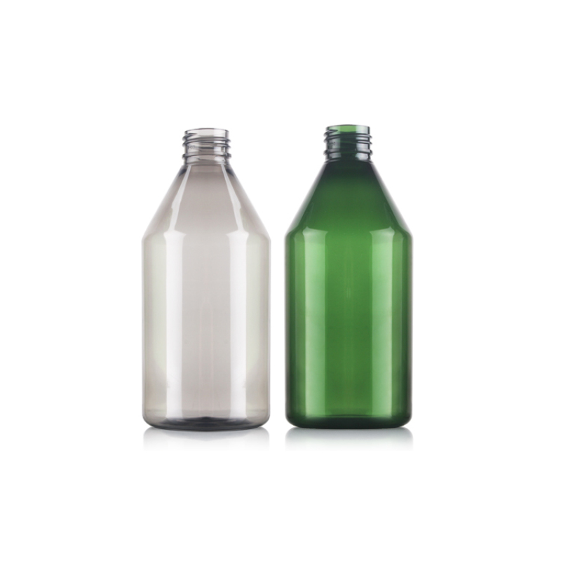 Factory Supply 300ml Round Shape Plastic Hair Spray Bottle Pump Sprayer for Skin Care Serum