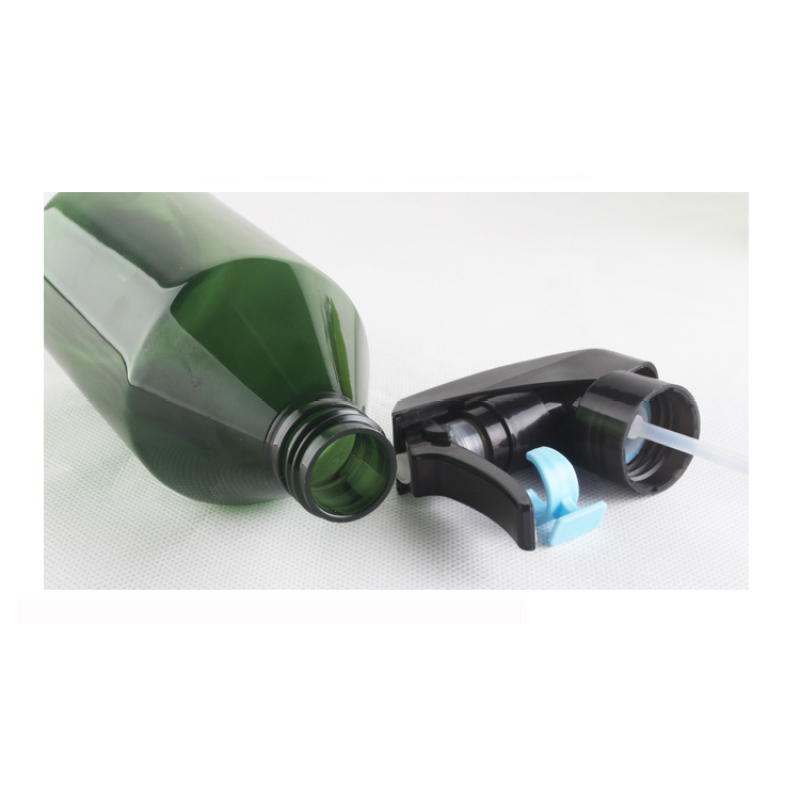 Factory Supply 300ml Round Shape Plastic Hair Spray Bottle Pump Sprayer for Skin Care Serum