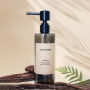 Hair Spray Bottle Empty clear Black Cosmetic Lotion Bottle Luxury Packaging Cosmetic 500ml Plastic Bottles with Pump