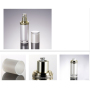 Luxury New Design Plastic Acrylic Jar and Lotion Bottle Cosmetic Containers with Pump Sprayer for Skin Care Serum