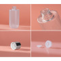 OEM Empty Matte Plastic Container 200ml Custom Skincare Cosmetic Bottle for Shampoo Makeup Remover Packaging