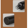 Matte Black 30ml Empty Essential Oil Dropper Bottle Cosmetic Hair Oil Bottles with Black Dropper