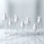 Wholesale 200ml Transparent Foamer Bottle Empty PET Plastic Foam Dispenser Pump Bottle for Facial Cleanser Shampoo Lotion