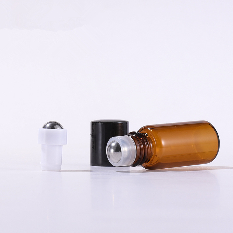 1ml 2ml 3ml 5ml Amber Essential Oil Glass Bottles Perfume Roll on Bottles