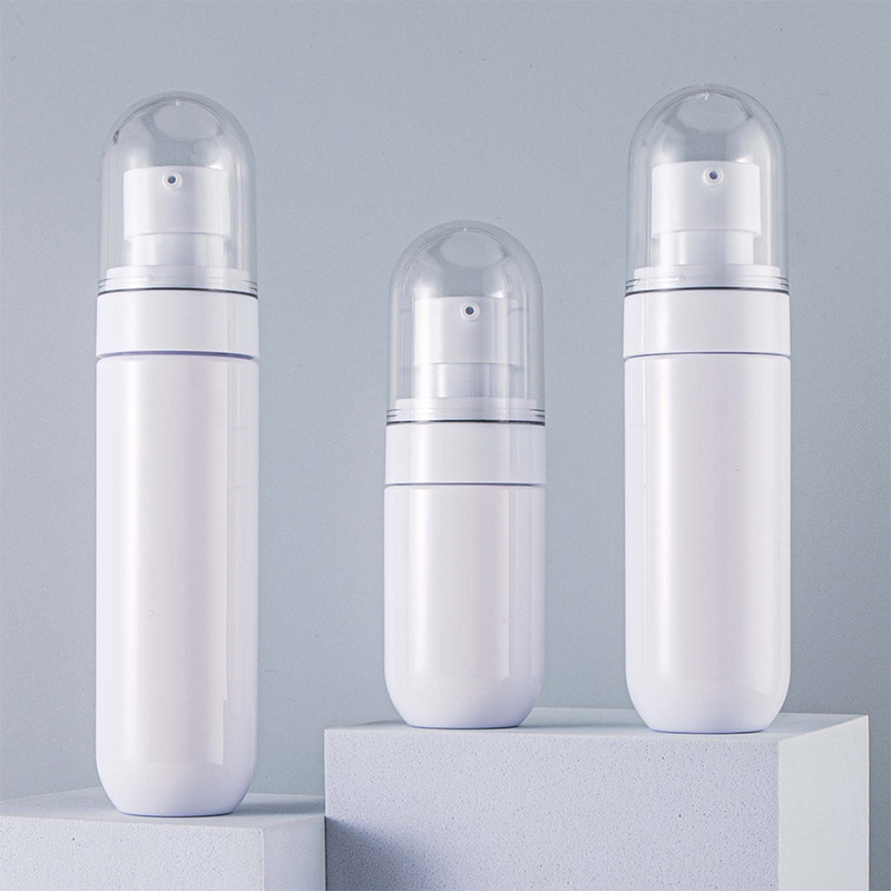 40ml 60ml Press Dispenser Plastic Spray Bottle 80ml Capsule Round 40ml Small Spray Mist Spray Bottle