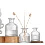 Wholesale High Quality Black Empty  Reed Glass Diffuser Refill Bottle With Sticks Home Air Fresh Fragrance  Bottles