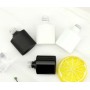 7.5ml White Black Empty Glass Nail Polish Bottle for Gel Polish