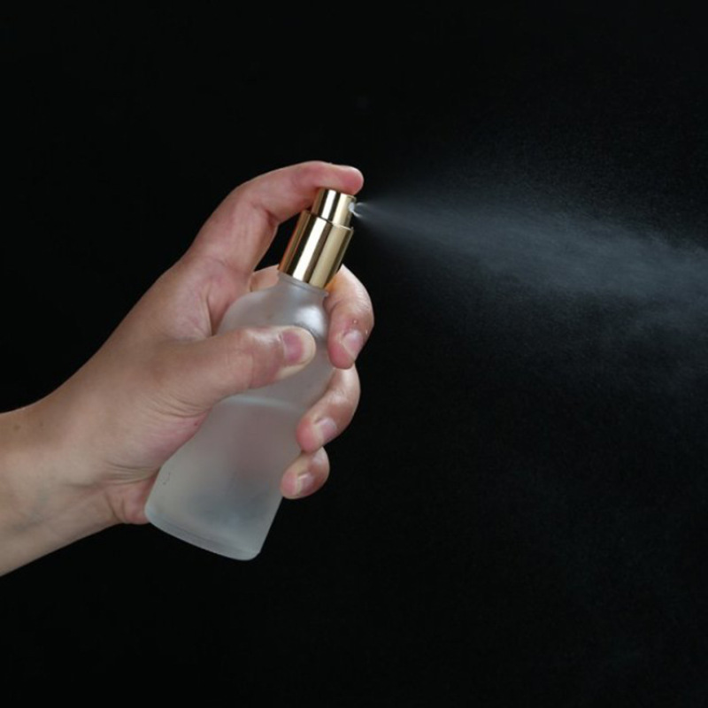 Bulk Sale 5ml 50ml 100ml Lotion Glass Bottles Frosted Glass Spray Bottle Empty Spray Bottle