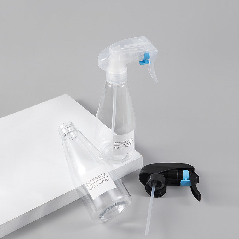 For Clear 200ml PET Plastic Fine Mist Spray Bottle with Pump Sealer Cosmetics Conical Design for Screen Printing