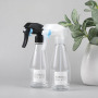 For Clear 200ml PET Plastic Fine Mist Spray Bottle with Pump Sealer Cosmetics Conical Design for Screen Printing