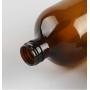Round Shoulder 500 ml Plastic Lotion Bottle Cosmetics Packaging Dispenser for Shampoo Mascara Skin Care Serum