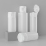 Custom Printing PE Bottle Cosmetics Personal Care clear Lotion Bottle with Flip Cap 100 ml Plastic Bottles