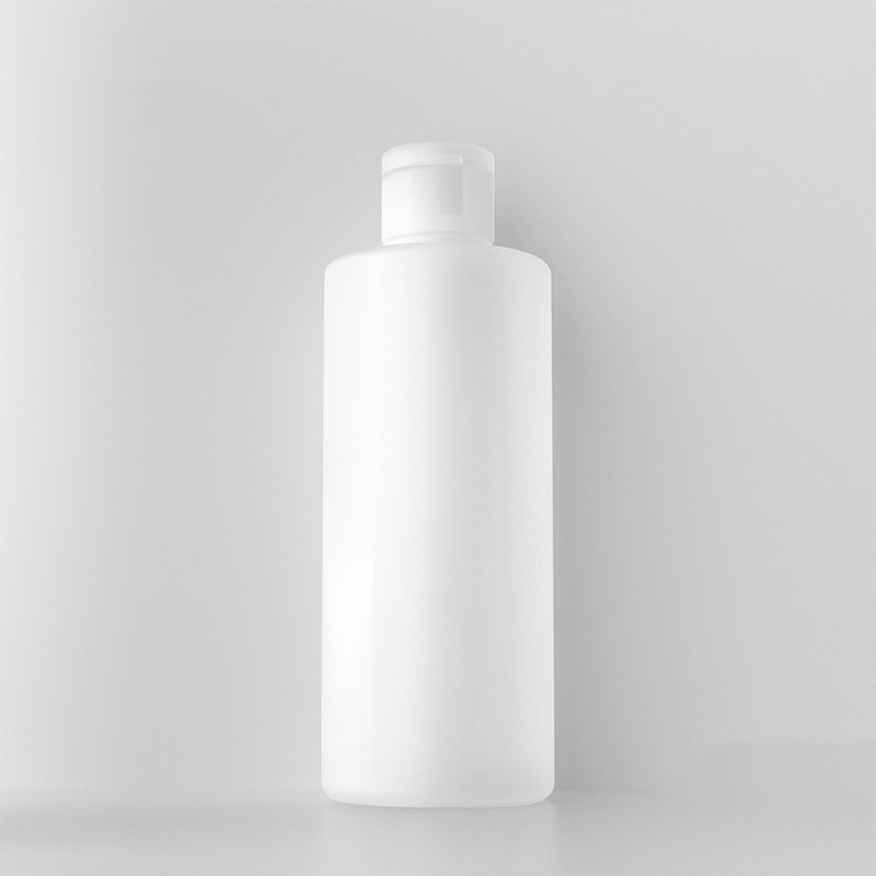 Custom Printing PE Bottle Cosmetics Personal Care clear Lotion Bottle with Flip Cap 100 ml Plastic Bottles