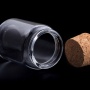Wholesale 20ml 30ml 50ml 65ml 90ml Clear Glass Message Wishing Bottle with Cork Top Screen Printed