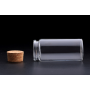 Wholesale 20ml 30ml 50ml 65ml 90ml Clear Glass Message Wishing Bottle with Cork Top Screen Printed