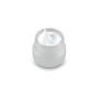 50G clear Frosted Cosmetic Cream Glass Jar with Cap