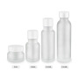 50G clear Frosted Cosmetic Cream Glass Jar with Cap