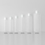 150ml Transparent Plastic Pet Lotion Bottle with Double Wall Cap
