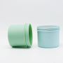 150ml Empty Colorful Cosmetic Wide Mouth Plastic Body Scrub Jars With Screw Cap