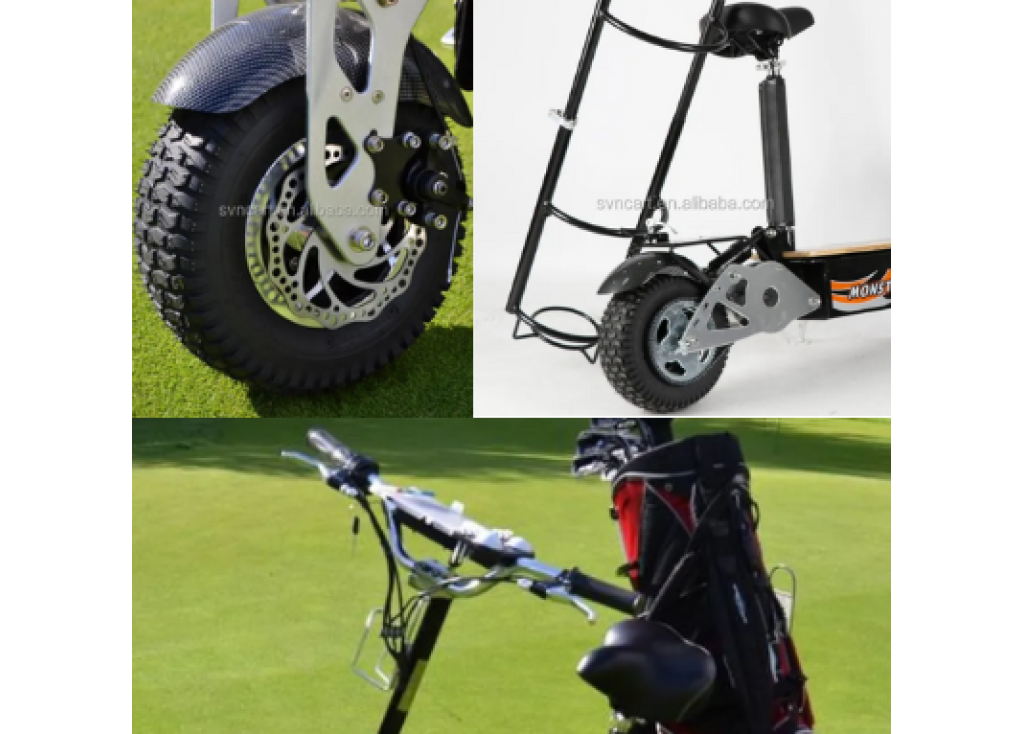 La différence entre un scooter de mobilité et une voiturette de golf