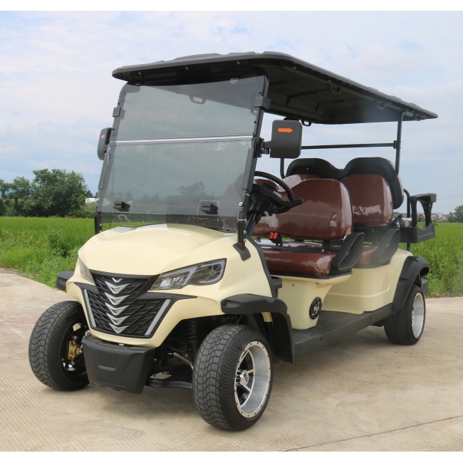Wholesale Top Quality 48v Electric Push Golf Cart Durable 6 Passenger Golf Cart
