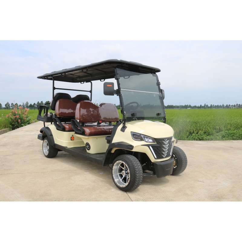 Wholesale Top Quality 48v Electric Push Golf Cart Durable 6 Passenger Golf Cart