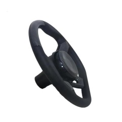 Universal 14inch Black Golf Cart Steering Wheel