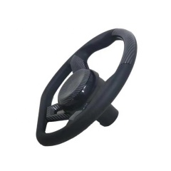 Universal 14inch Black Golf Cart Steering Wheel