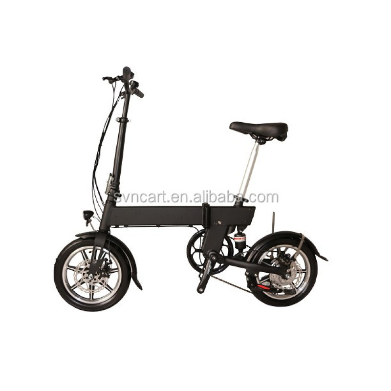 Eco-Friendly Lithium Battery 14inch 2 Wheel Portable Foldable Electric Bicycle