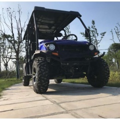 4 seater golf buggy cart,gas UTV with rear box