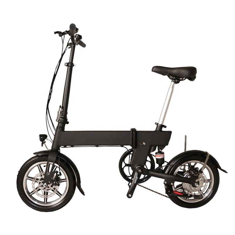 Eco-Friendly Lithium Battery 14inch 2 Wheel Portable Foldable Electric Bicycle