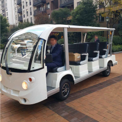 Hot Sale haute performance 8 places Mini bus touristique électrique