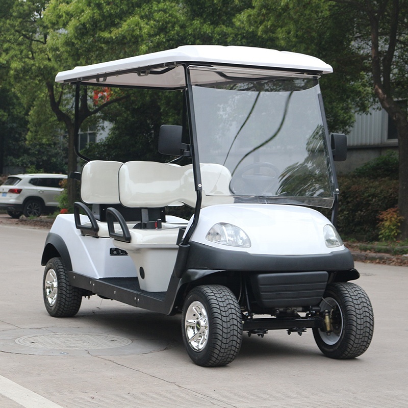 Chariot de golf juridique de service de rue électrique d'entraînement de roue du moteur 5 à courant alternatif 4KW puissant