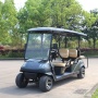 Chariot de golf électrique puissant de 5 passagers du moteur à courant alternatif 4KW 6 roues motrices