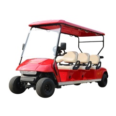 OEM Chinese Manufacturer Classic Electric Tourist Sightseeing 6 Passenger Golf Cart